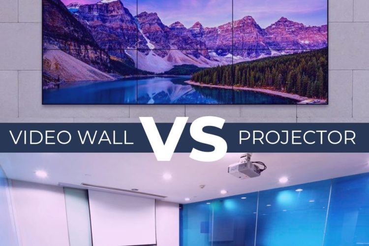 Video Wall vs. Projector